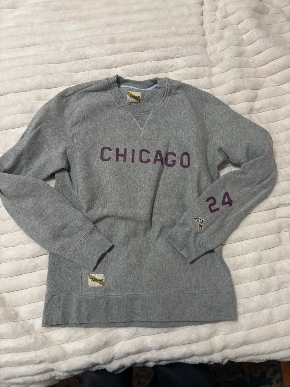 Tracksmith Chicago marathon 2024 crewneck